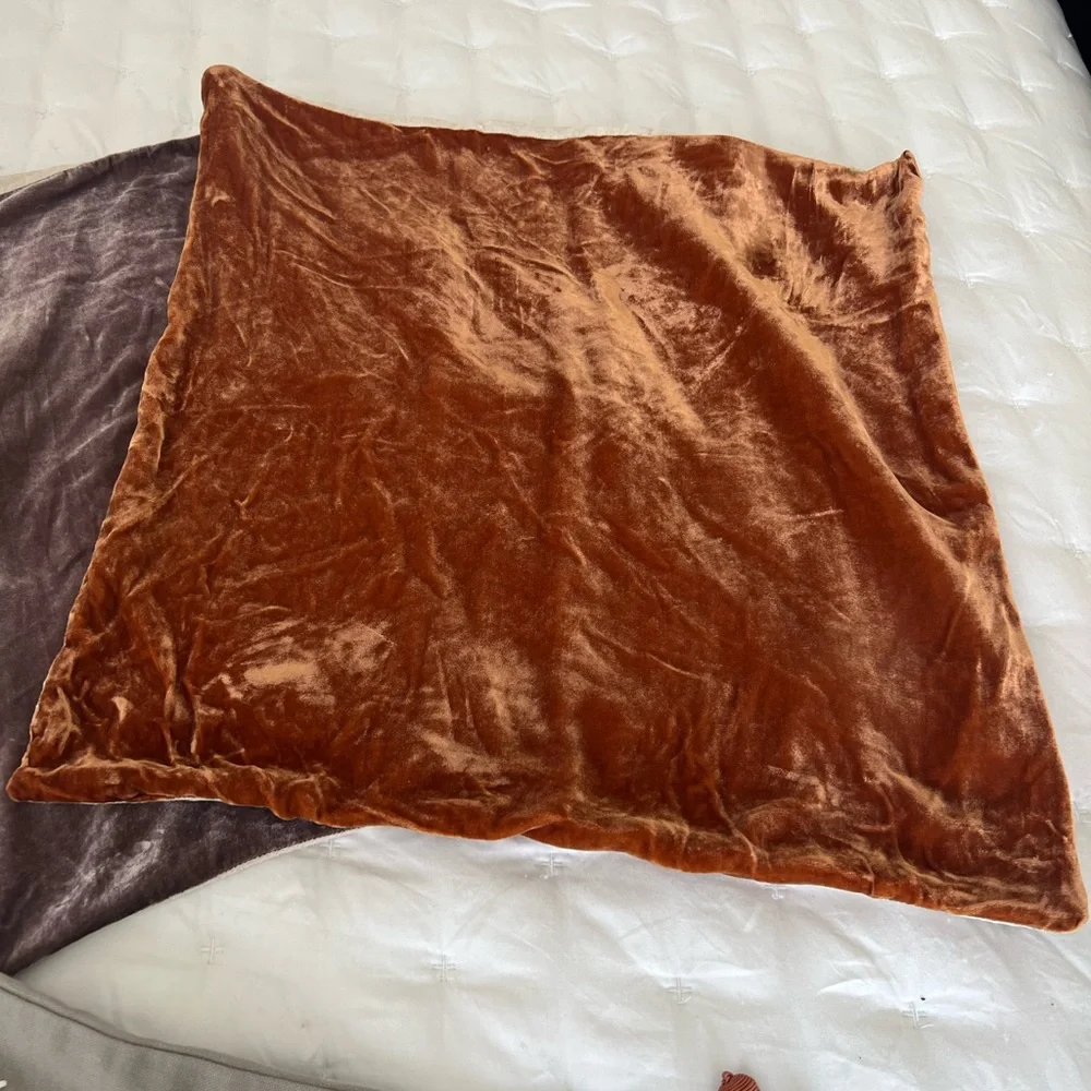West elm throw pillow cover lot